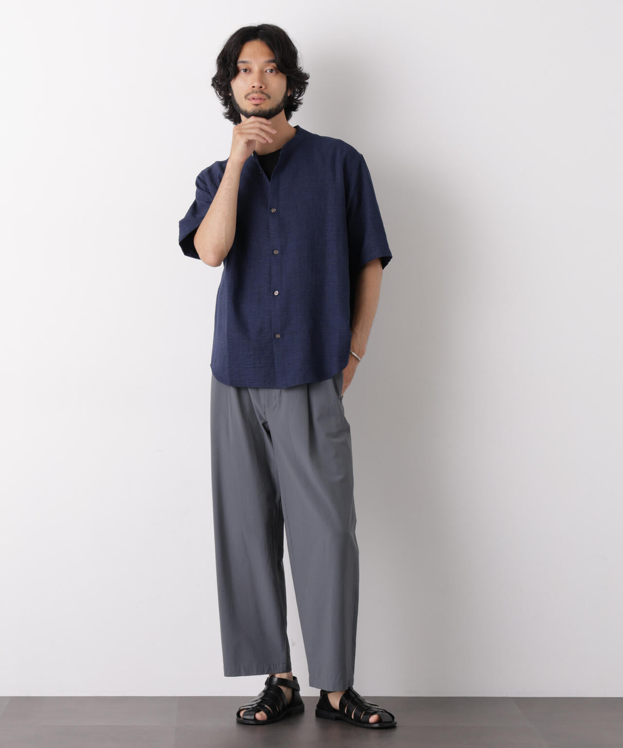 ストレッチワイドアンクルイージーパンツ 6726127216