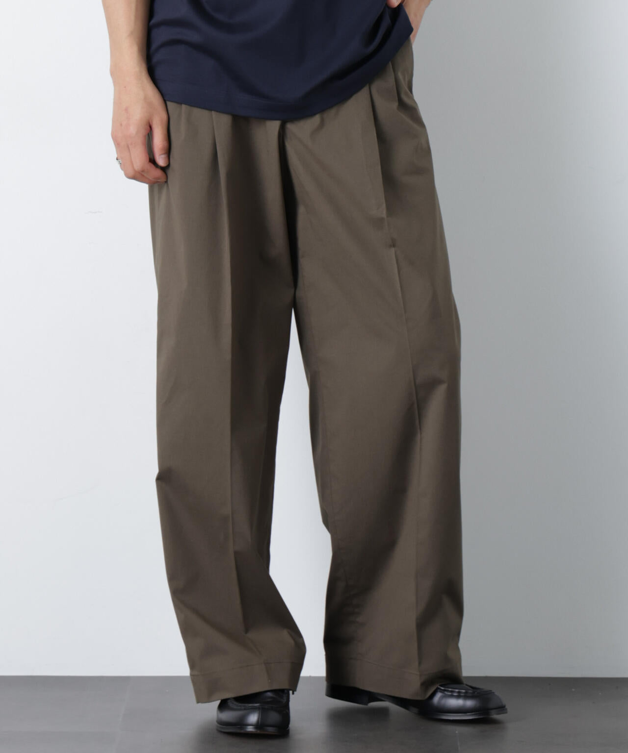 COOLMAX (R) 2タックワイドスラックス 6726127221