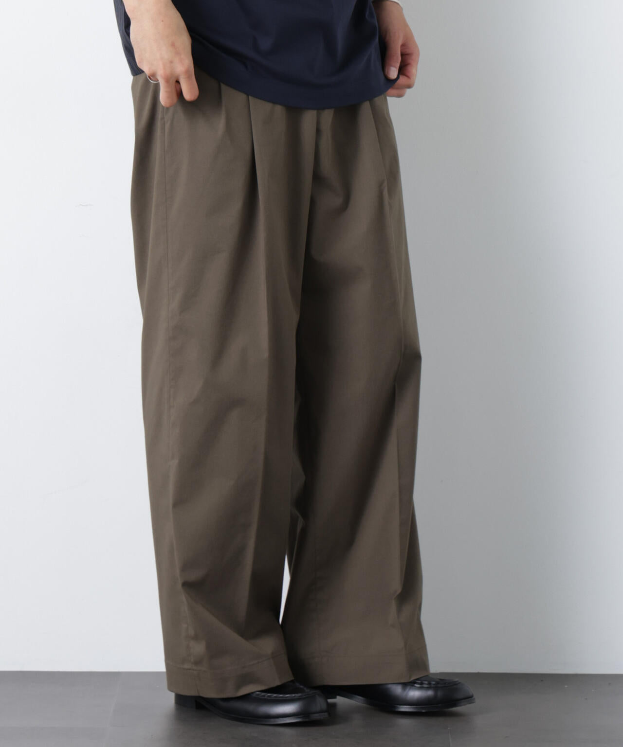 COOLMAX (R) 2タックワイドスラックス 6726127221