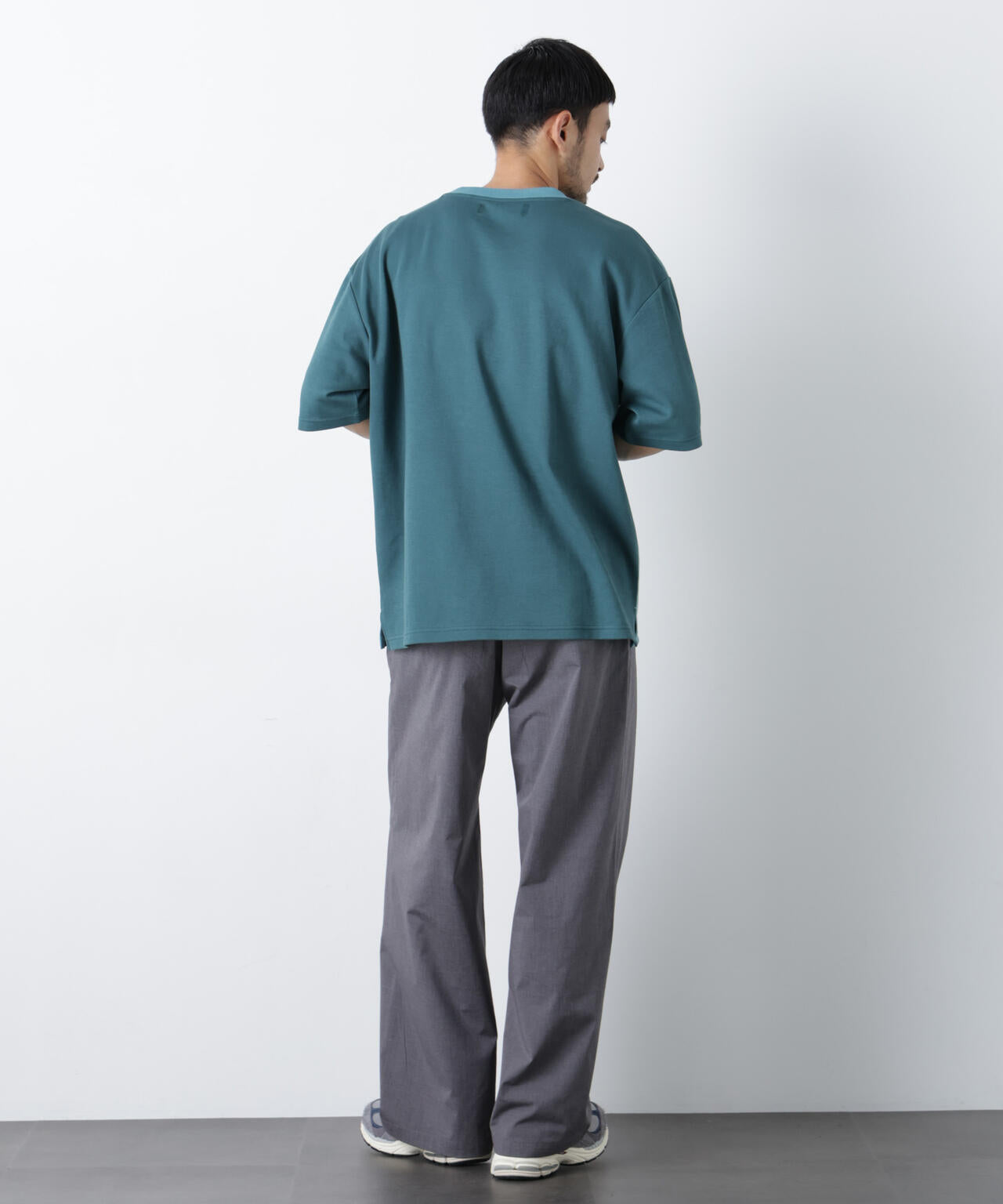 WEB限定/COOLMAX (R) バギーストレートスラックス 6726127222