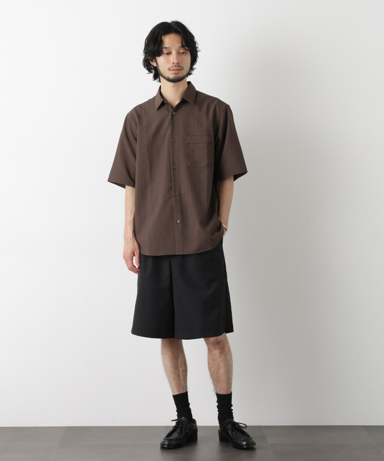 ビッグドレープ ショートパンツ 6726128203