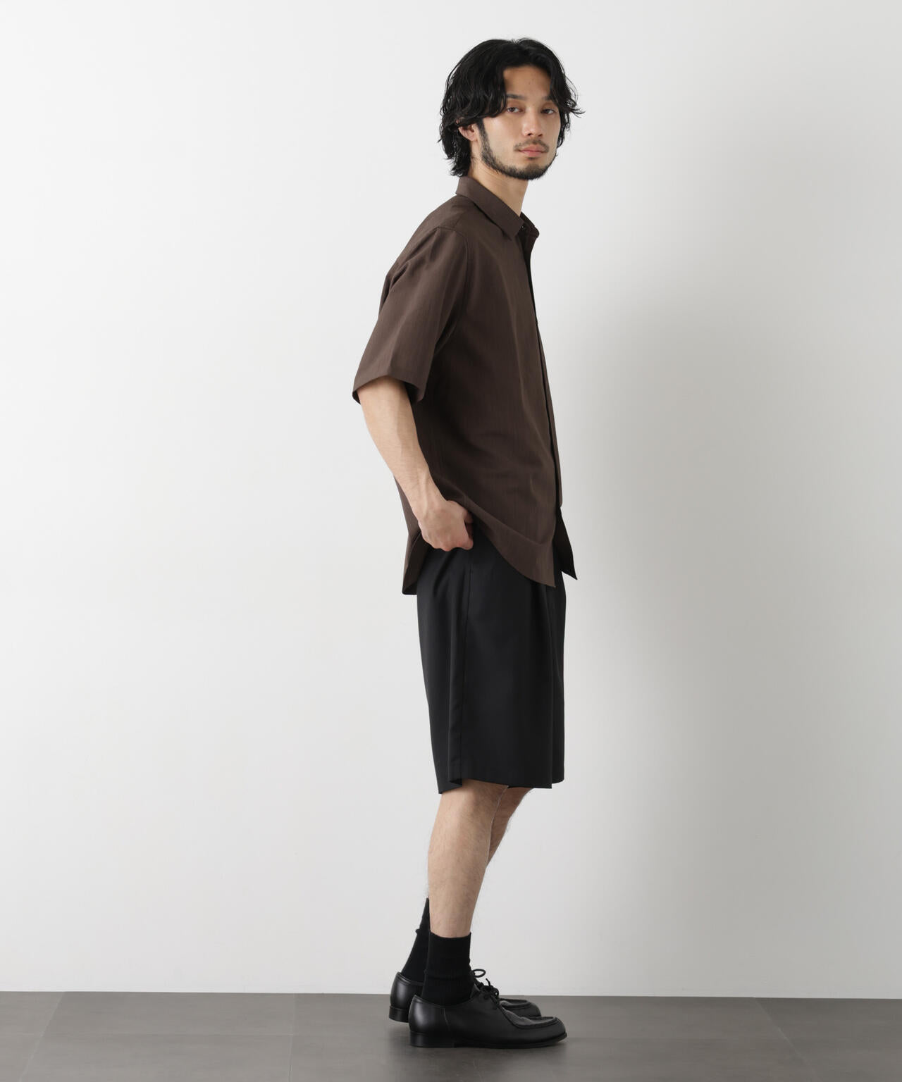 ビッグドレープ ショートパンツ 6726128203
