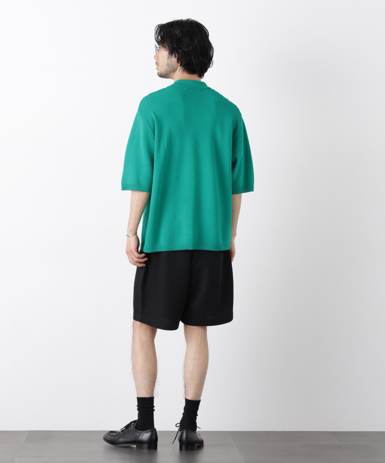 ジャガードニットソーショートパンツ(セットアップ可) 6726128204