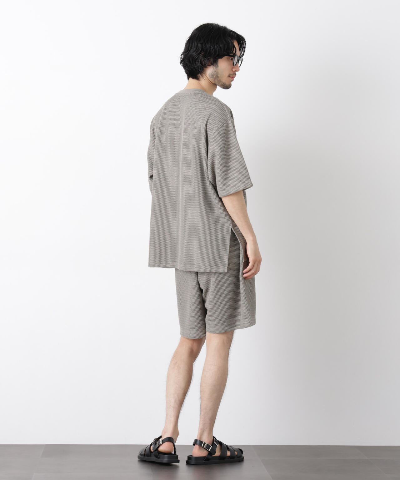 ジャガードニットソーショートパンツ(セットアップ可) 6726128204