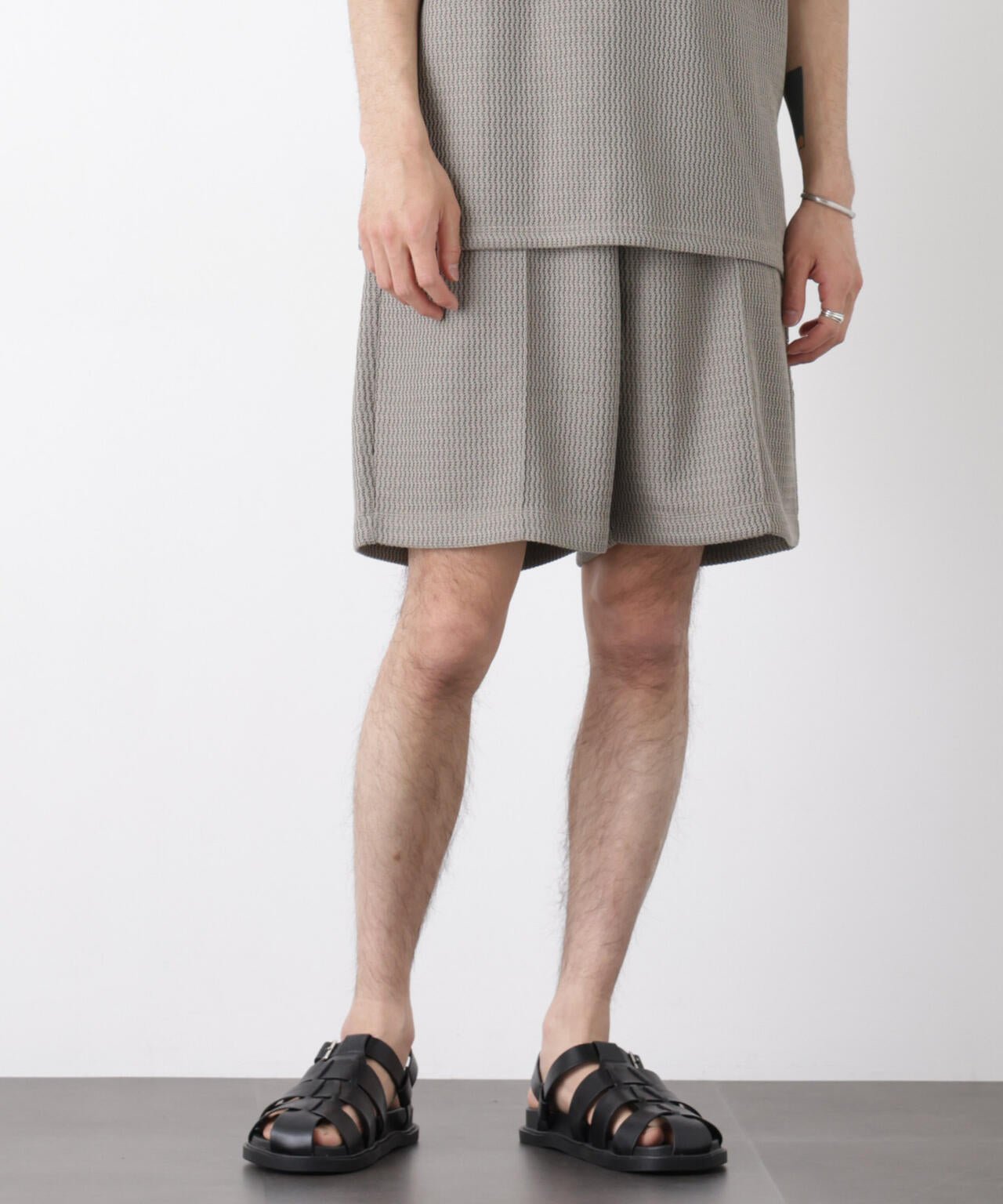 ジャガードニットソーショートパンツ(セットアップ可) 6726128204