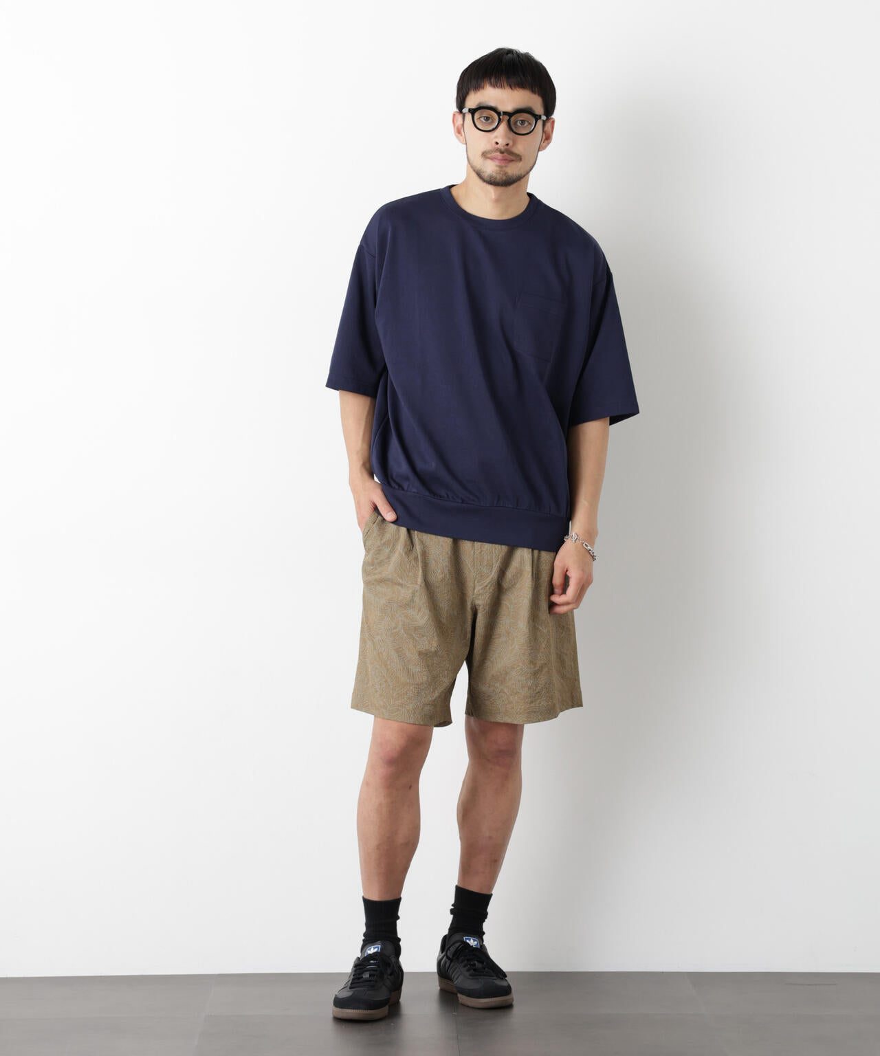 ランダムサッカーパターンショートパンツ(セットアップ可) 6726128205