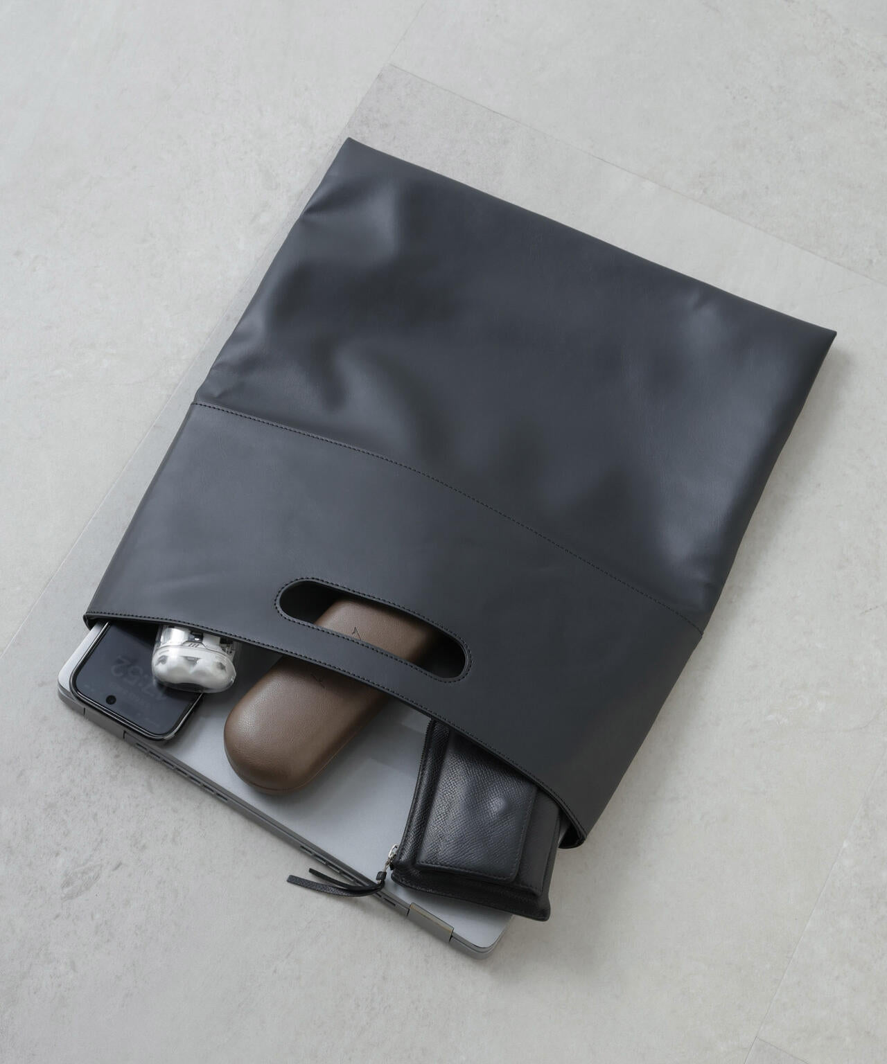 WEB限定/シンセティックレザー2WAYクラッチバッグ 6726132202