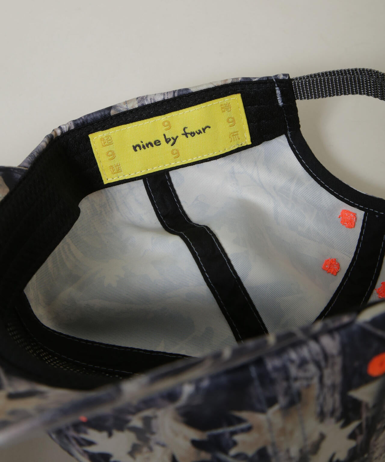 nine by four/94 WR PE-TWILL PRINT 6P CAP 6726139014