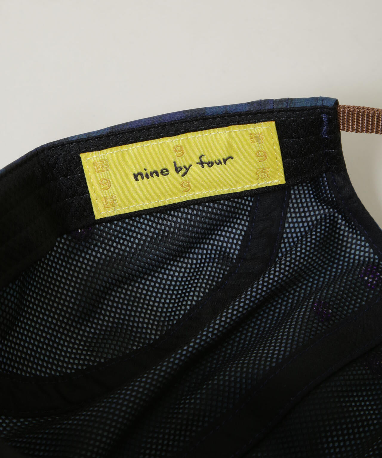 nine by four/94 WR PE-POPLIN PRINT 4P CAP 6726139015