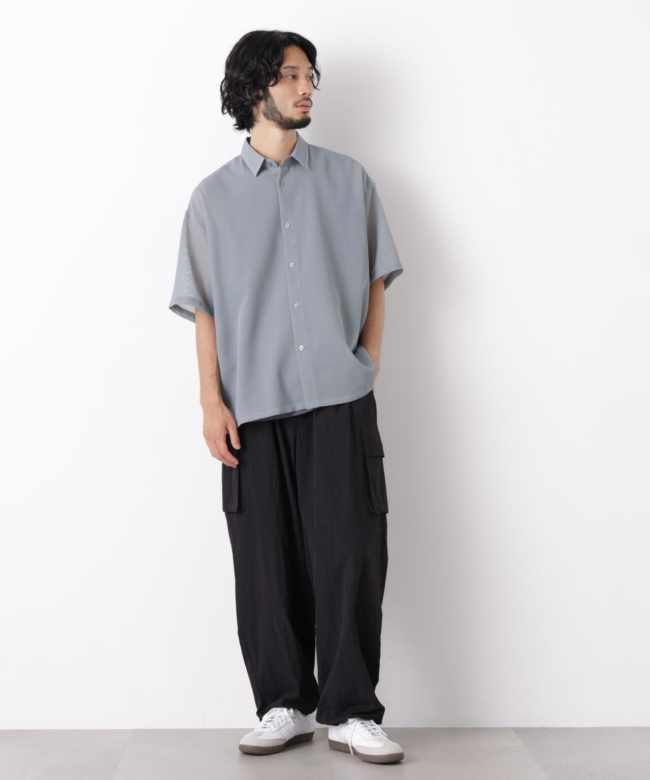 テックメッシュシャツ 半袖 6726221208