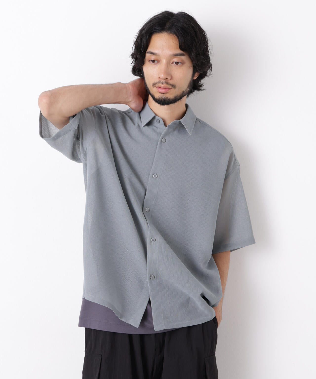 テックメッシュシャツ 半袖 6726221208