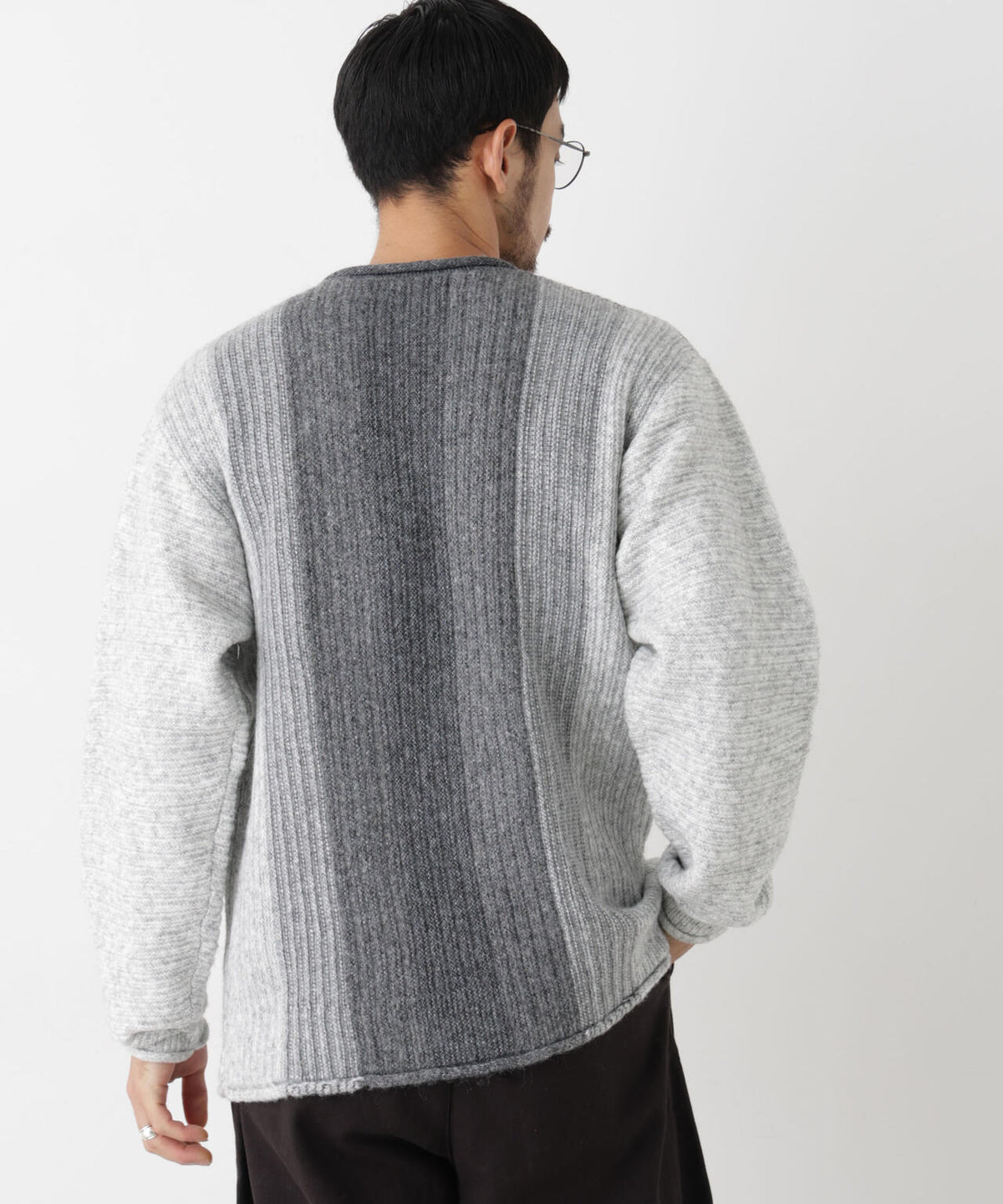 グラデーションガーターニット 長袖 6726222223