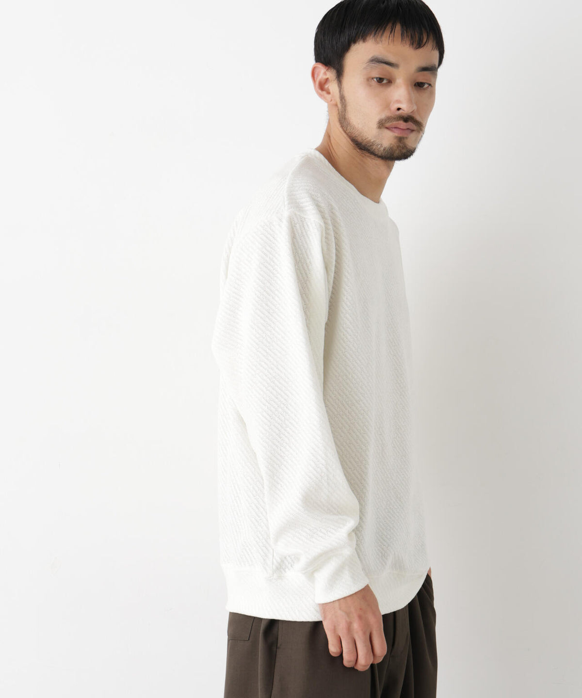 NORMANBROS モールカットプルオーバー 長袖 6726223001
