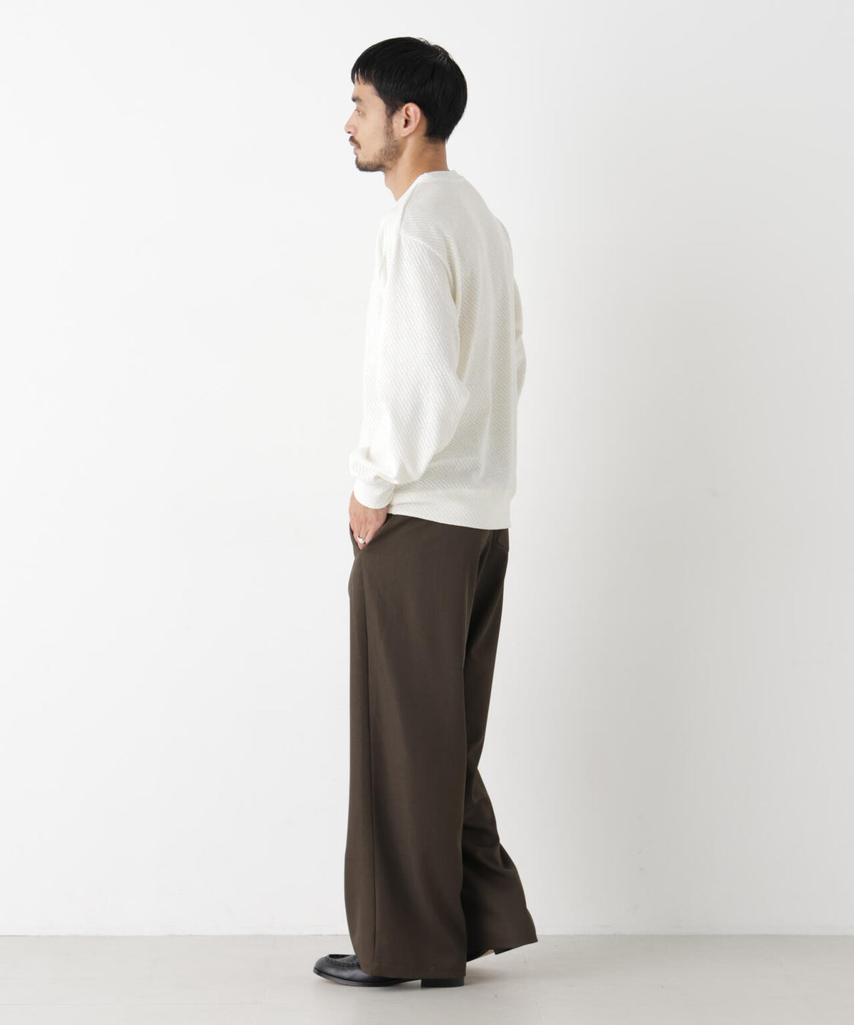 NORMANBROS モールカットプルオーバー 長袖 6726223001