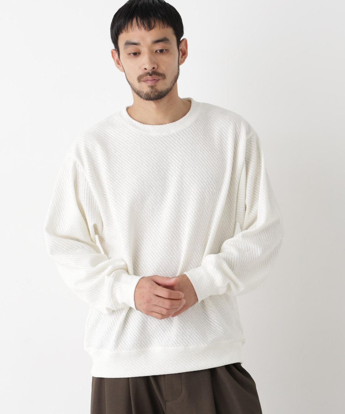 NORMANBROS モールカットプルオーバー 長袖 6726223001