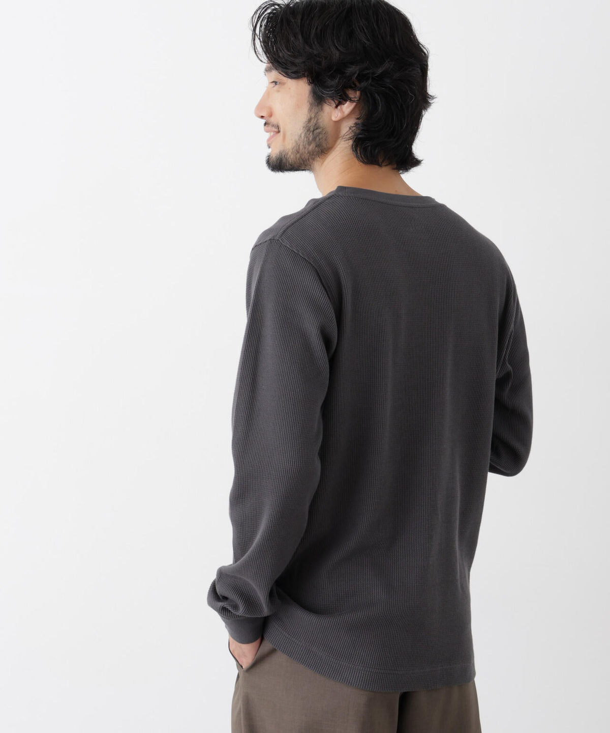 アンチスメルワッフル Tシャツ 長袖 6726223207