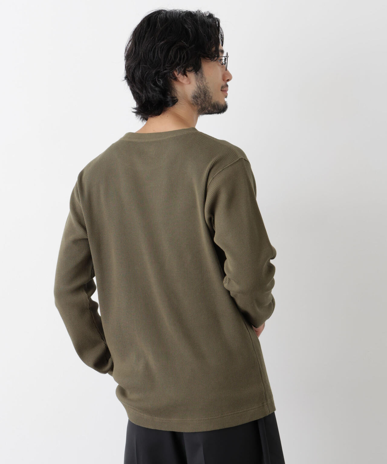 アンチスメルワッフル Tシャツ 長袖 6726223207
