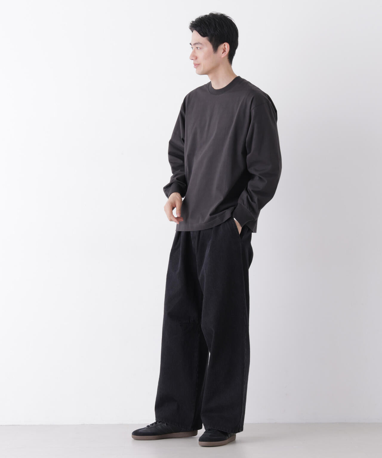 8ozビッグシルエットTシャツ 長袖 6726223208
