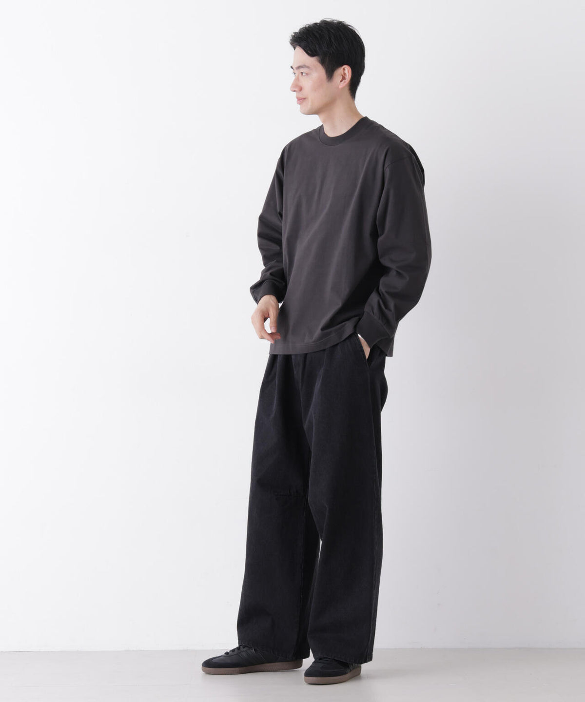 8ozビッグシルエットTシャツ 長袖 6726223208