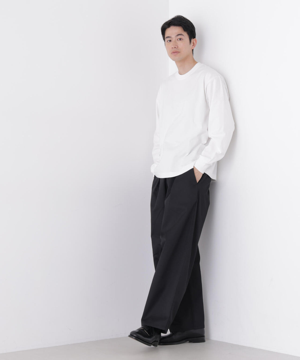 8ozビッグシルエットTシャツ 長袖 6726223208