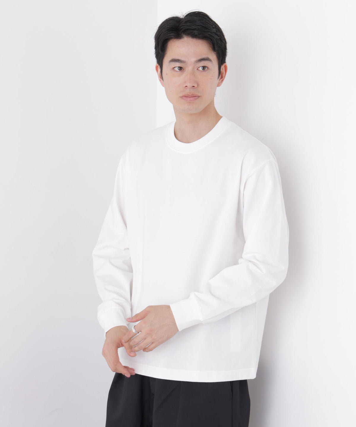 8ozビッグシルエットTシャツ 長袖 6726223208