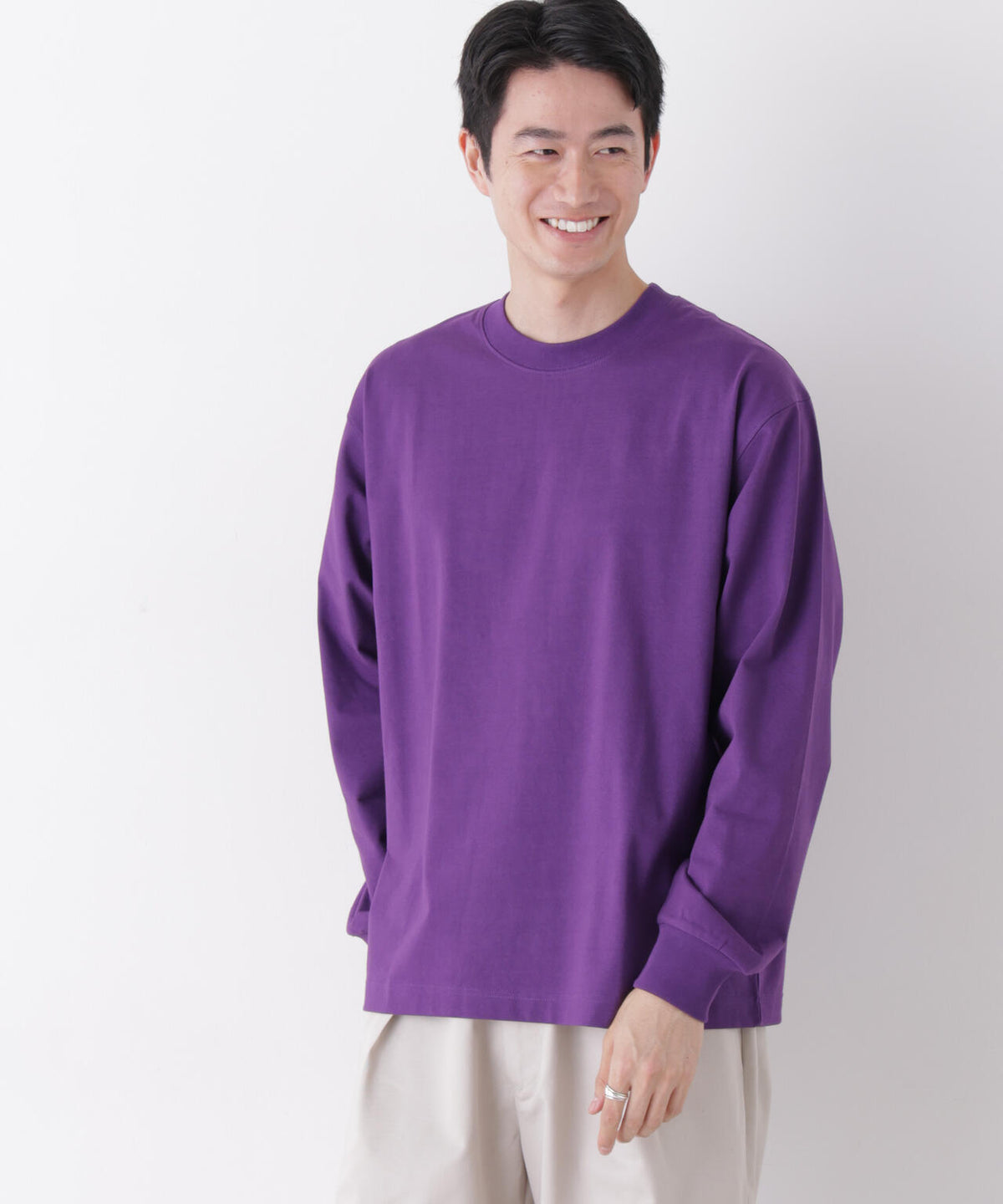 8ozビッグシルエットTシャツ 長袖 6726223208