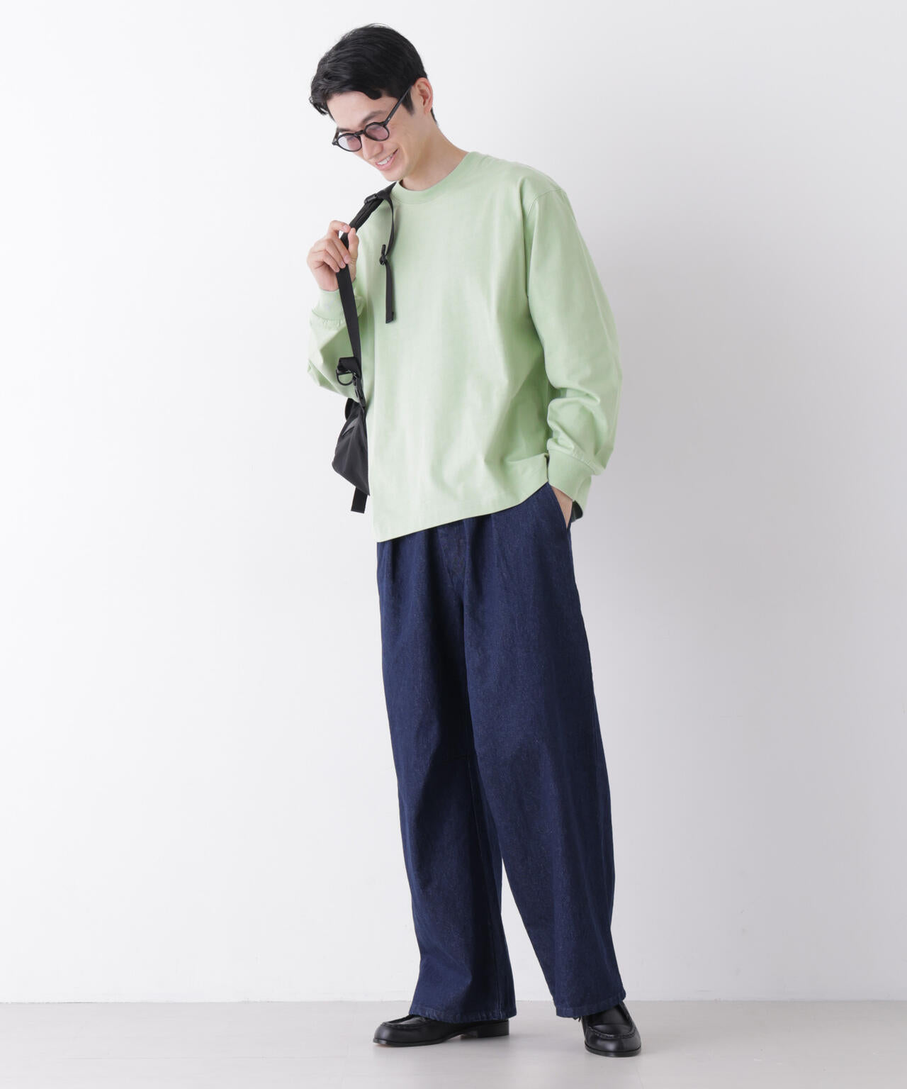 8ozビッグシルエットTシャツ 長袖 6726223208