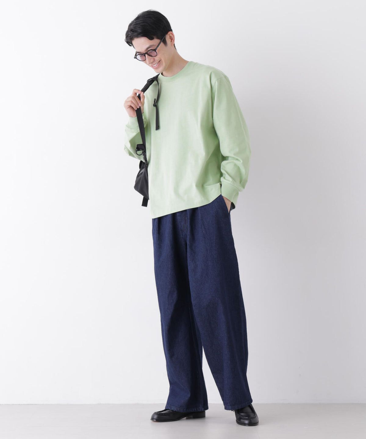 8ozビッグシルエットTシャツ 長袖 6726223208