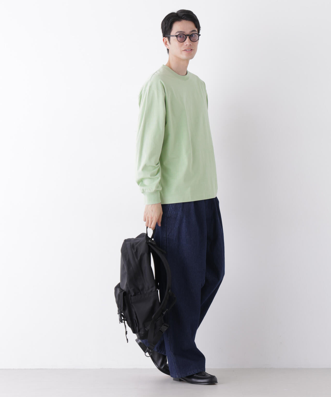 8ozビッグシルエットTシャツ 長袖 6726223208