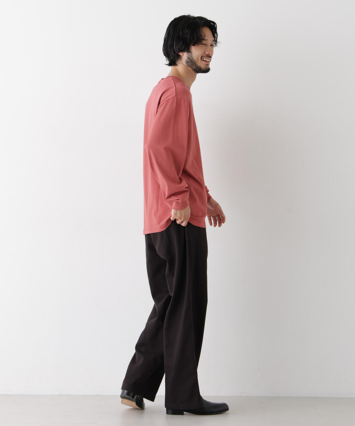 ナノベアビッグTシャツ 長袖 6726223211