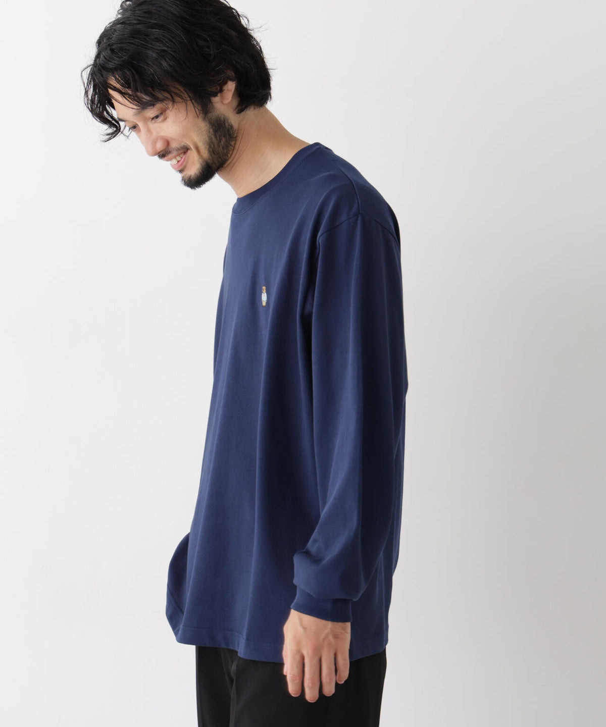 ナノベアビッグTシャツ 長袖 6726223211