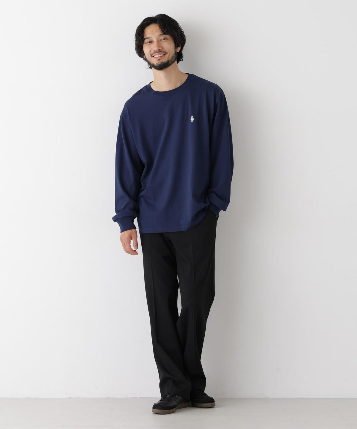 ナノベアビッグTシャツ 長袖 6726223211