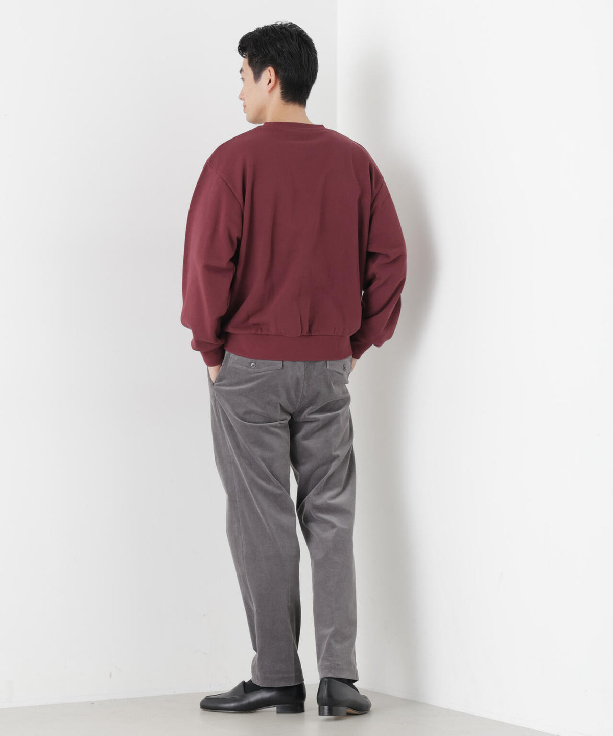 WEB限定/ワイドフィットスウェットプルオーバー 6726223216