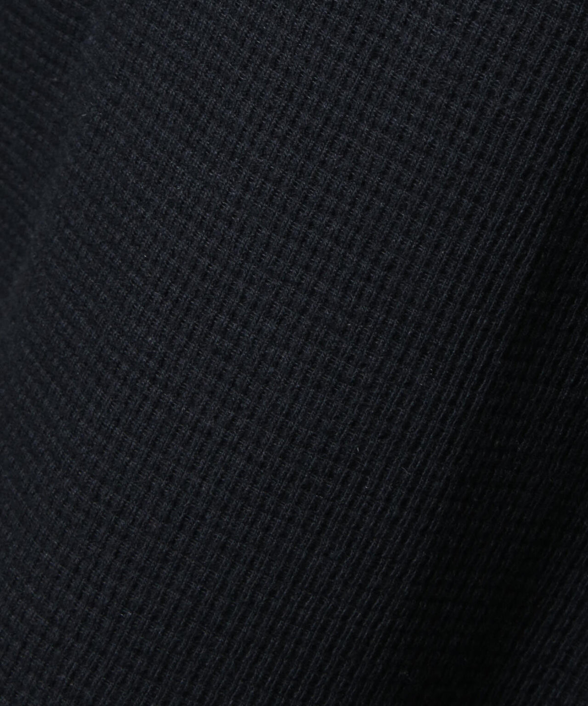 NORMANBROS/ショート丈ワッフルヘンリーネックTシャツ 半袖 6726224001