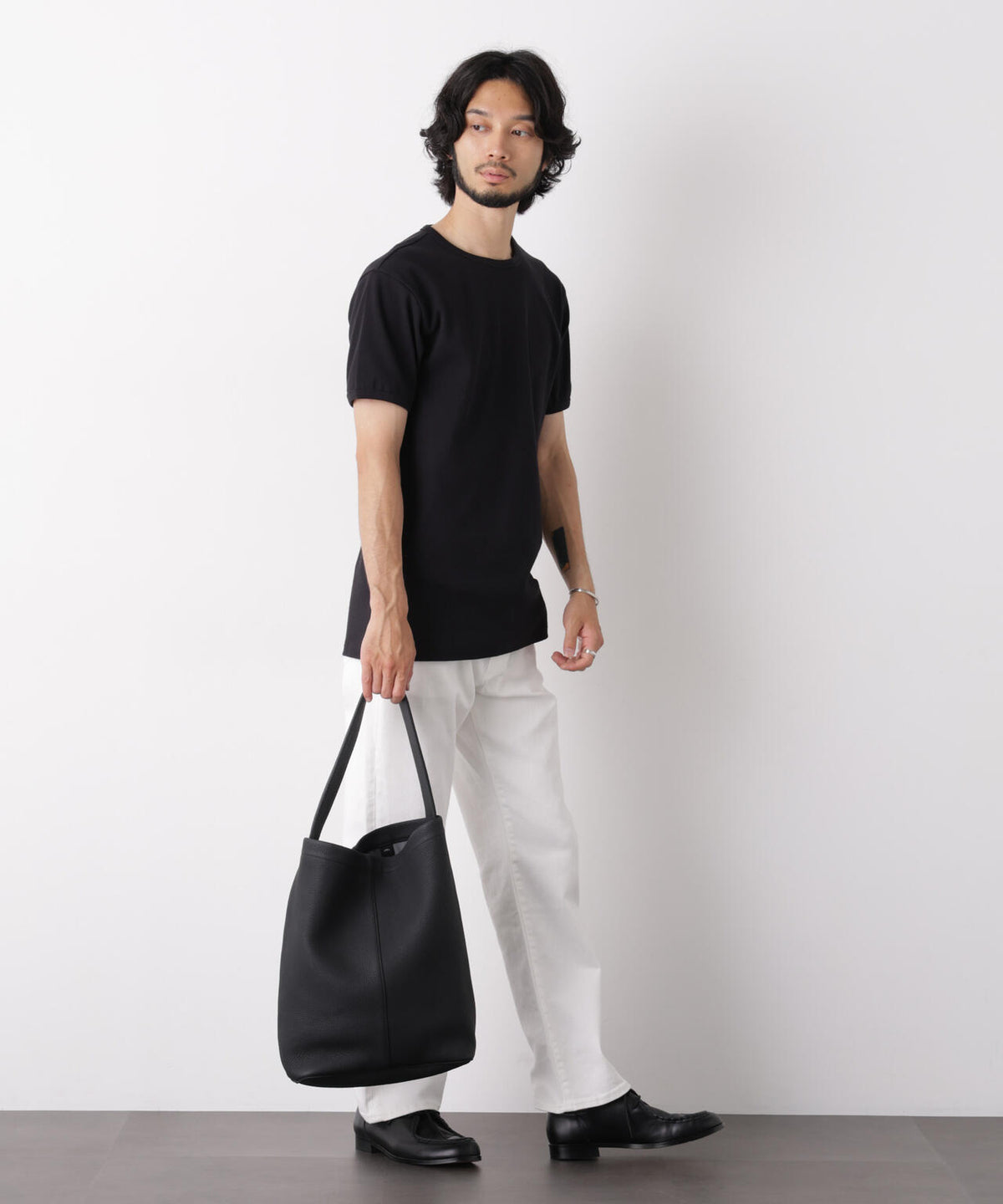リブフライスTシャツ 半袖 6726224204