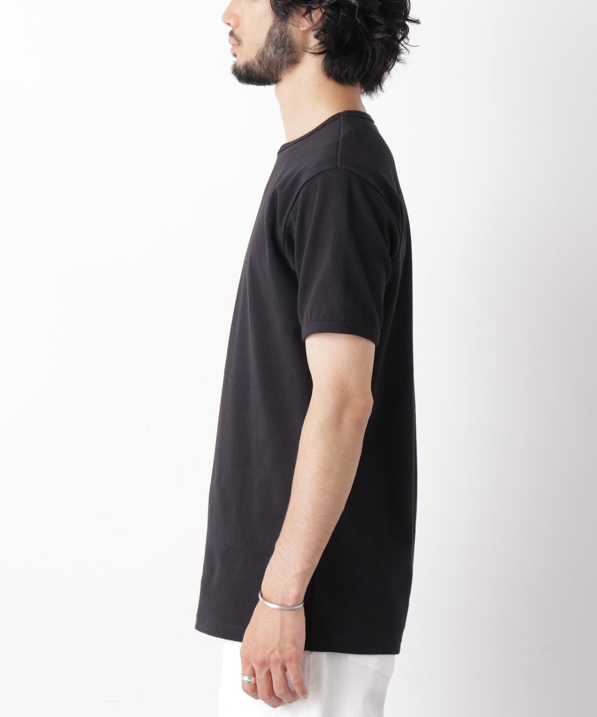 リブフライスTシャツ 半袖 6726224204