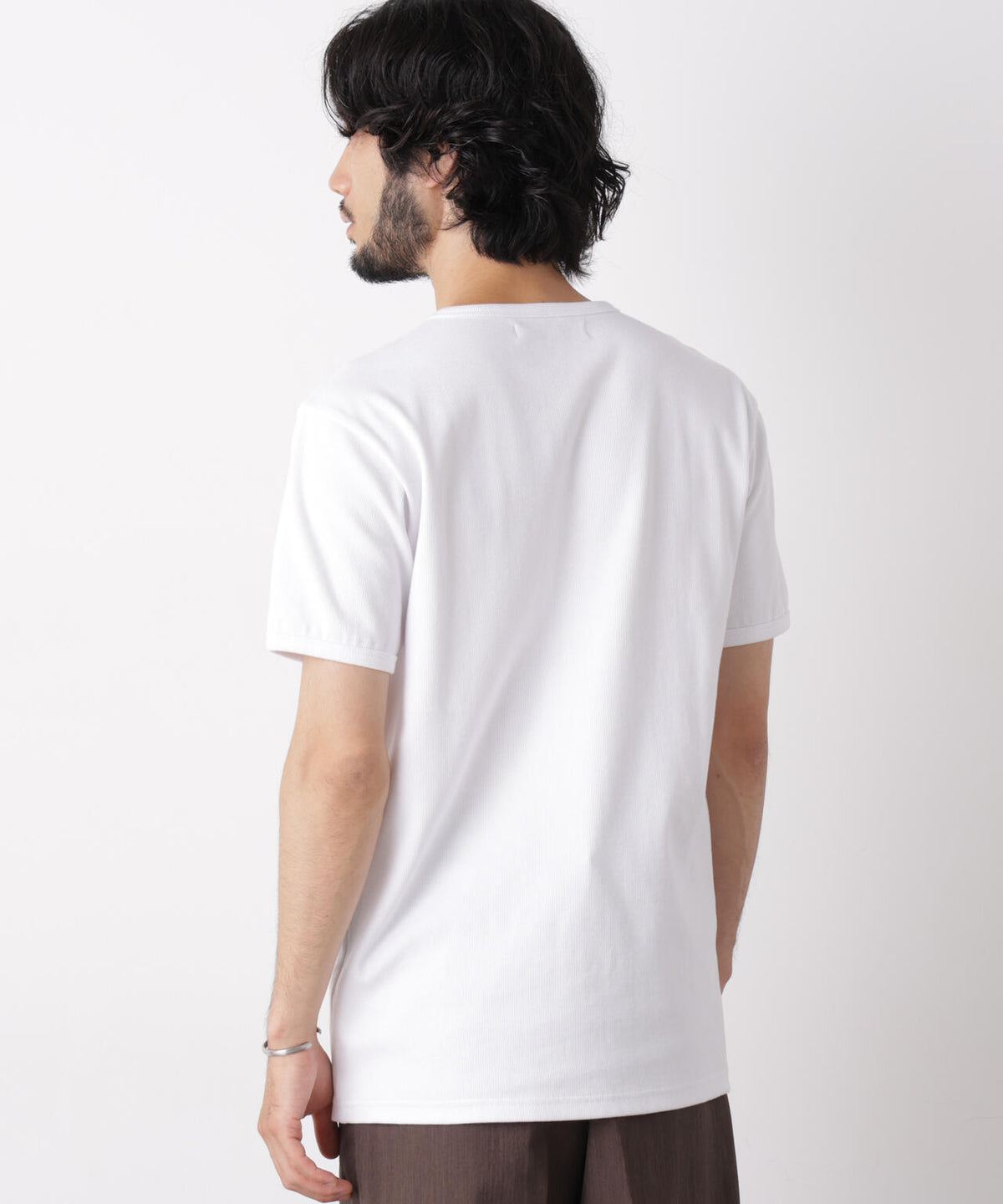 リブフライスTシャツ 半袖 6726224204