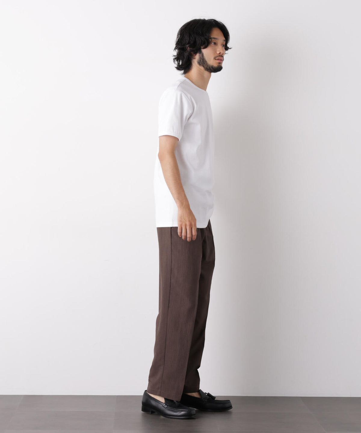 リブフライスTシャツ 半袖 6726224204