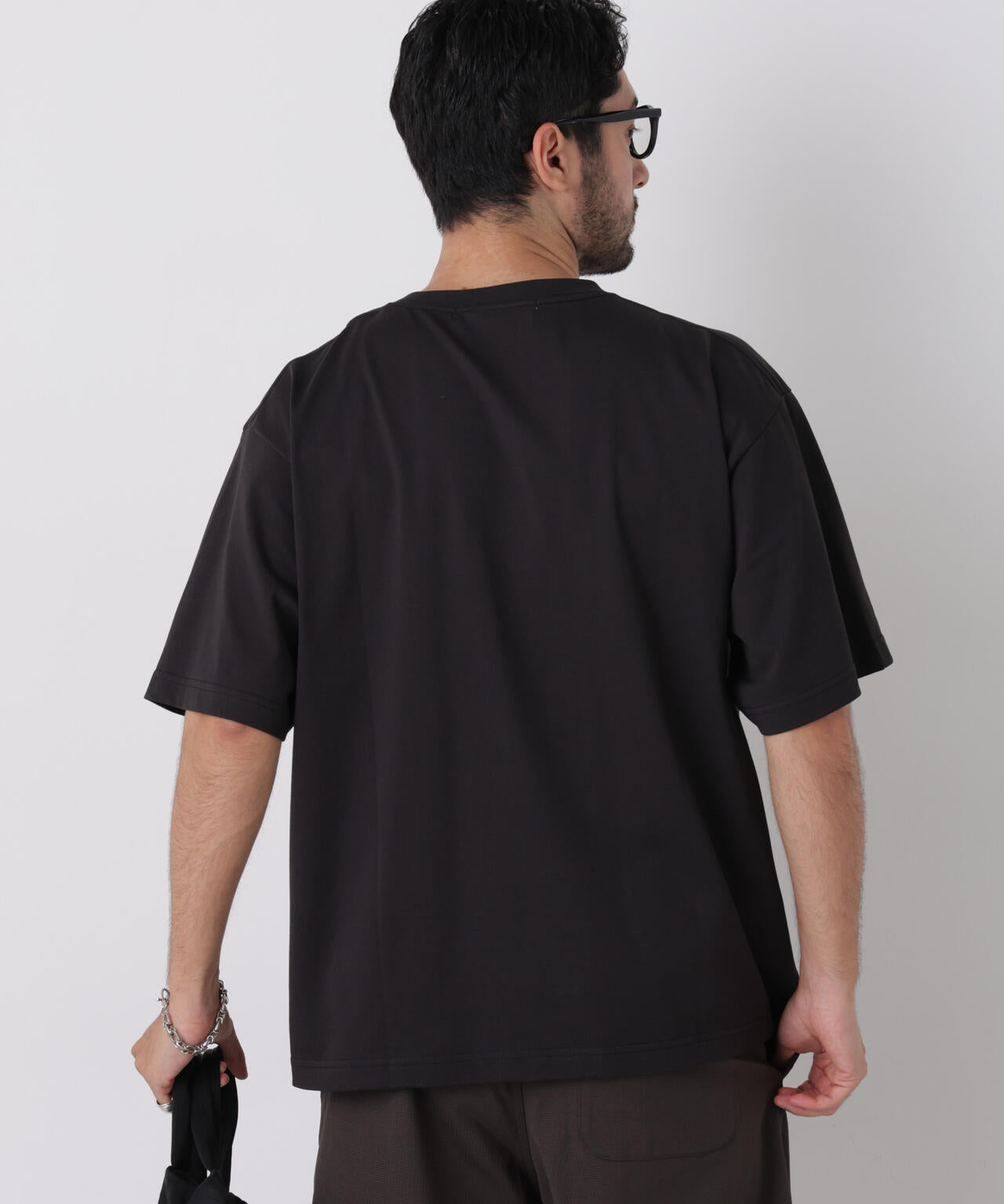 USAコットン×COOLMAX(R)ワイドTシャツ 半袖 6726224206