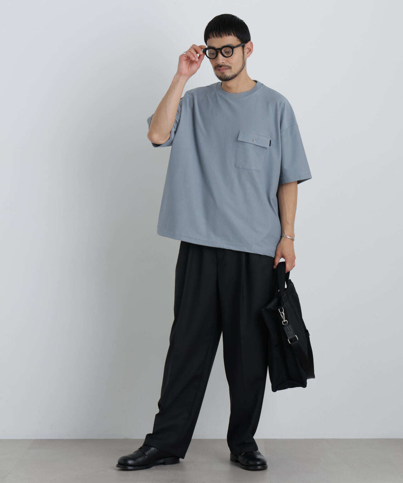 リングドットポケットTシャツ半袖 6726224208