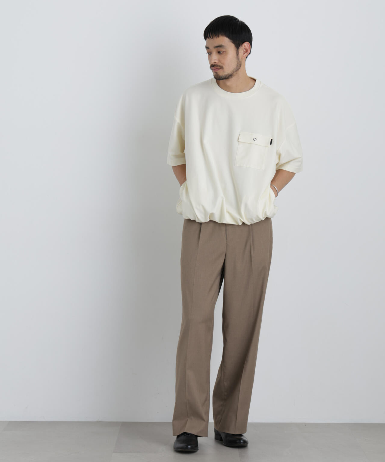 リングドットポケットTシャツ半袖 6726224208