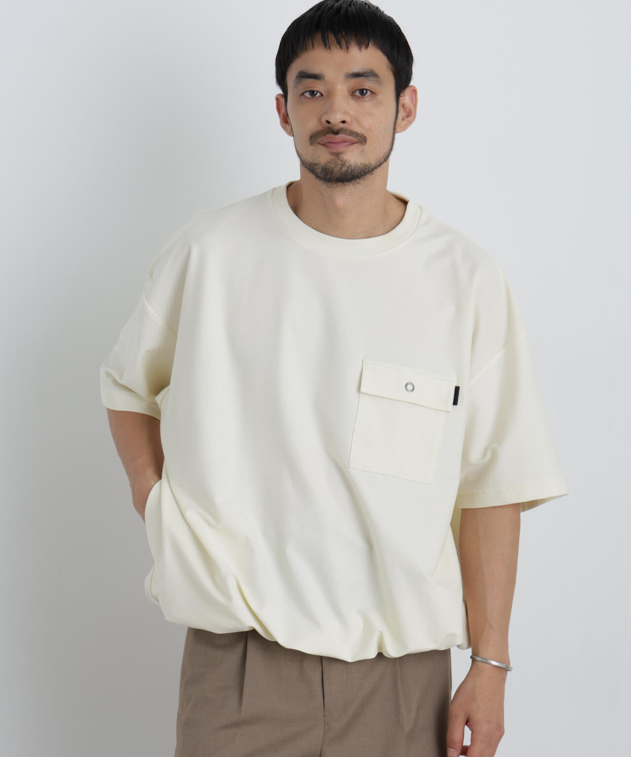 リングドットポケットTシャツ半袖 6726224208