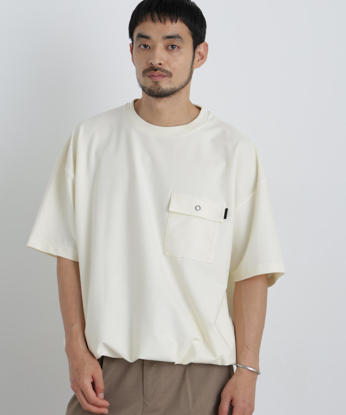 リングドットポケットTシャツ半袖 6726224208