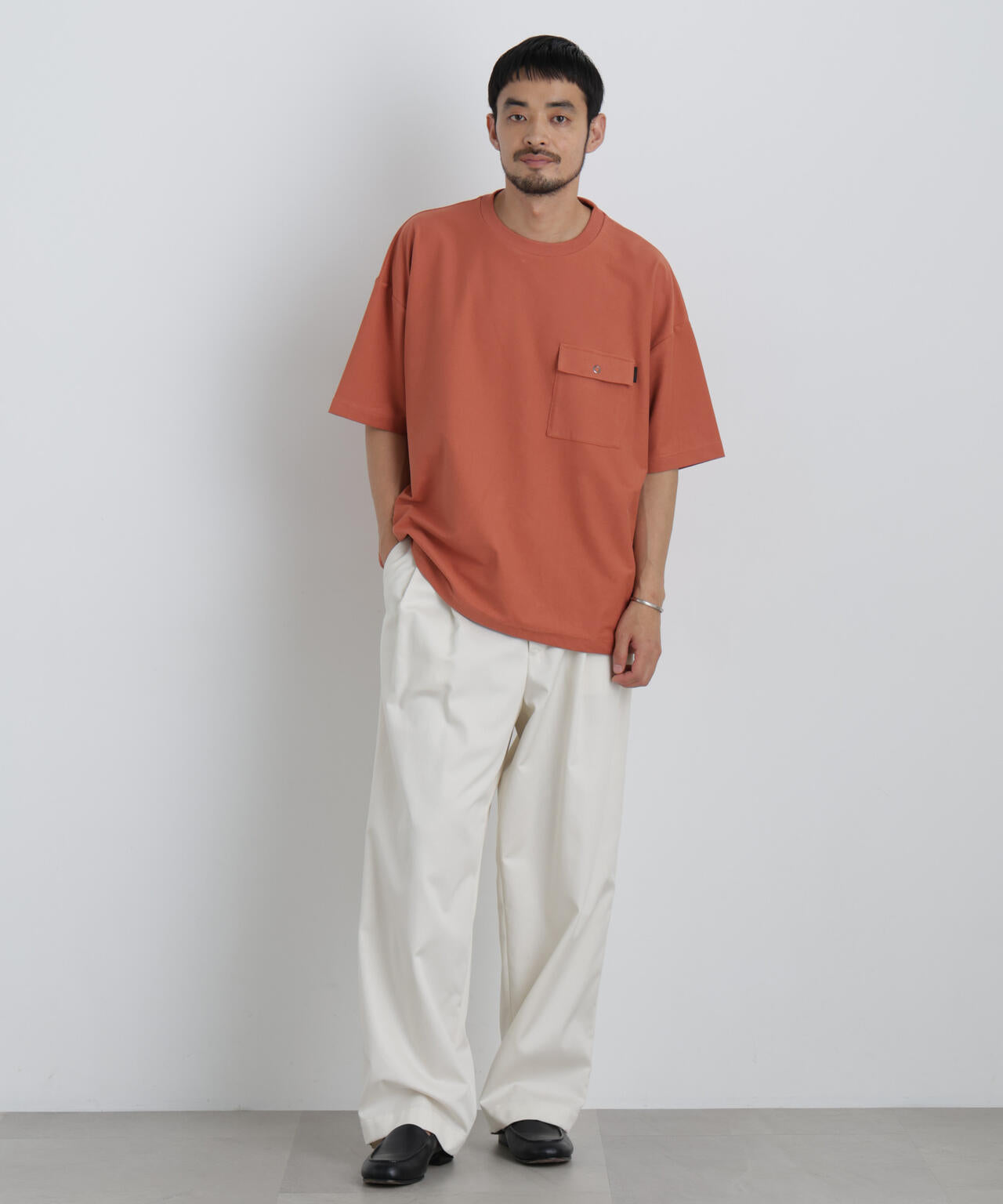 リングドットポケットTシャツ半袖 6726224208