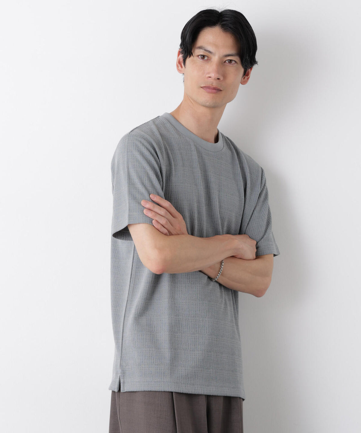 ストレッチジャガードTシャツ 半袖 6726224213