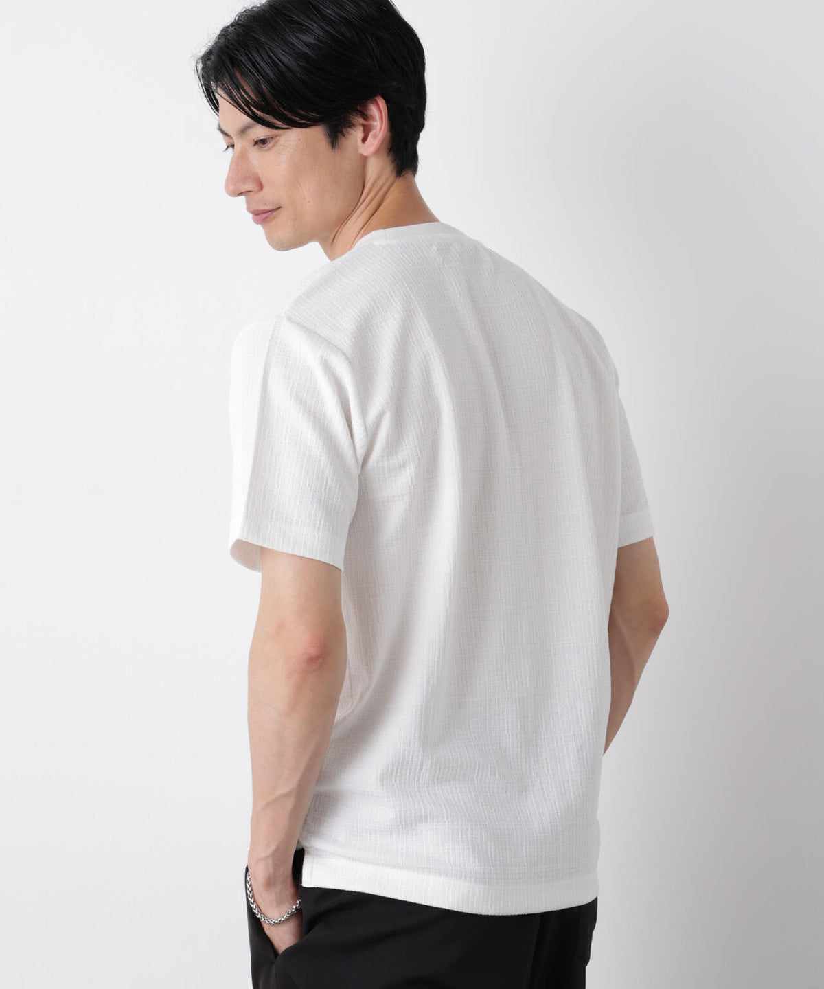 ストレッチジャガードTシャツ 半袖 6726224213