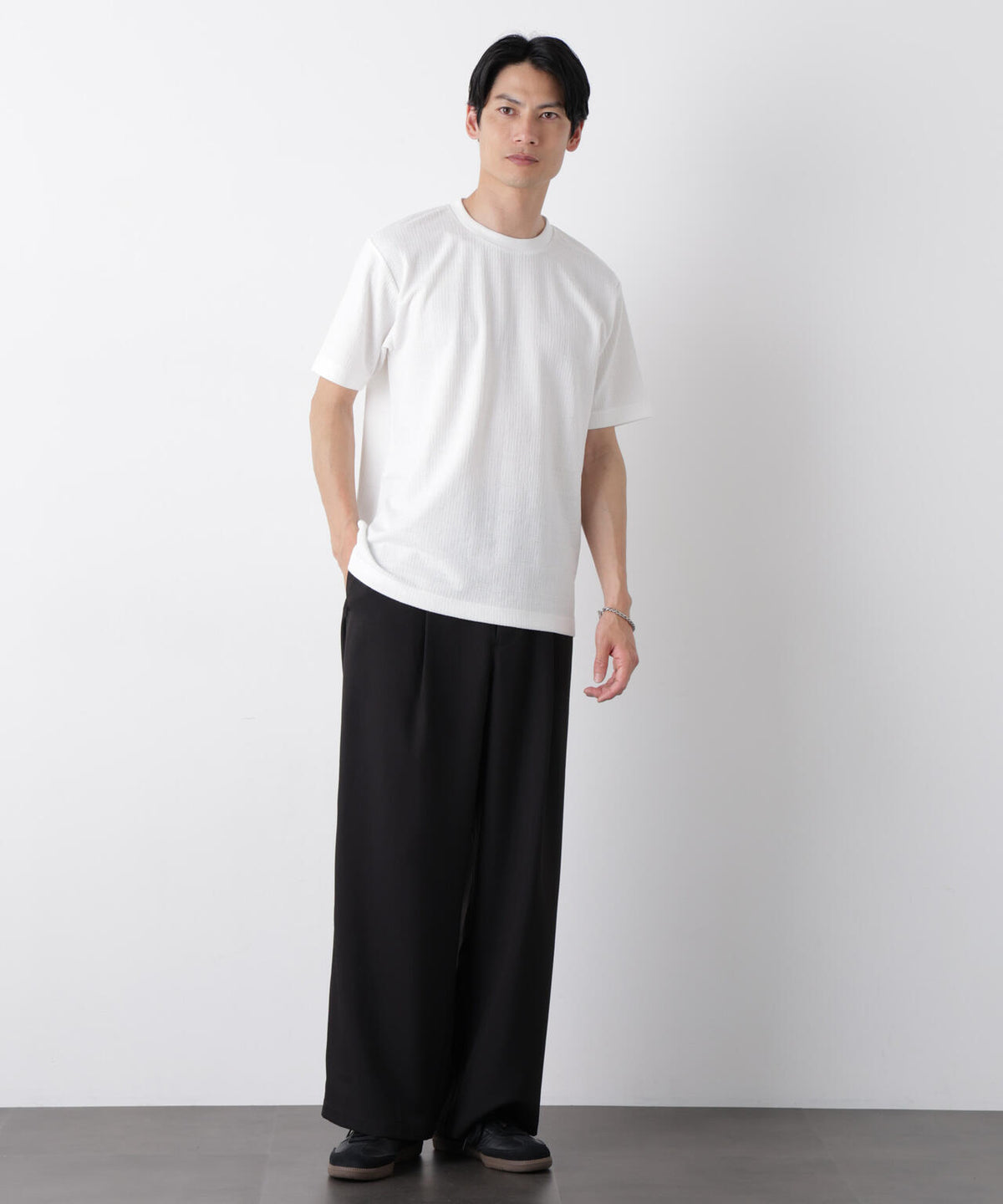ストレッチジャガードTシャツ 半袖 6726224213