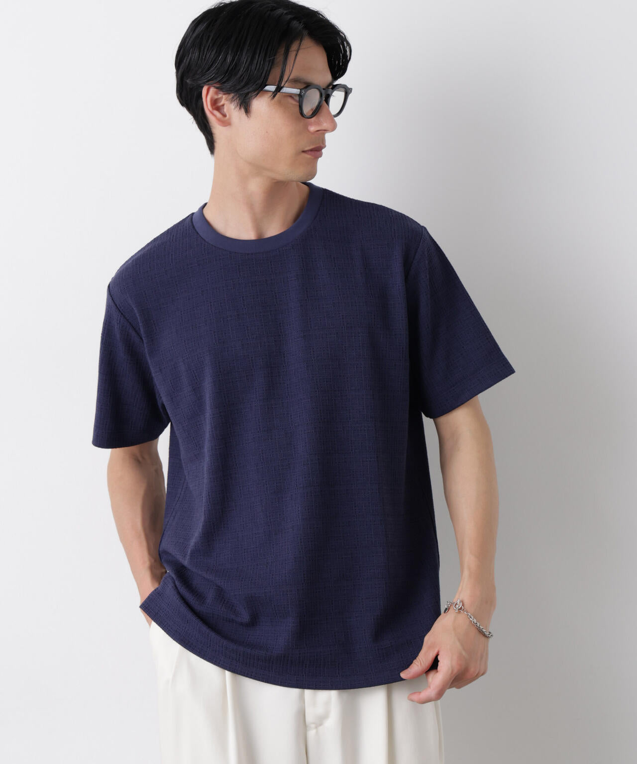 ストレッチジャガードTシャツ 半袖 6726224213