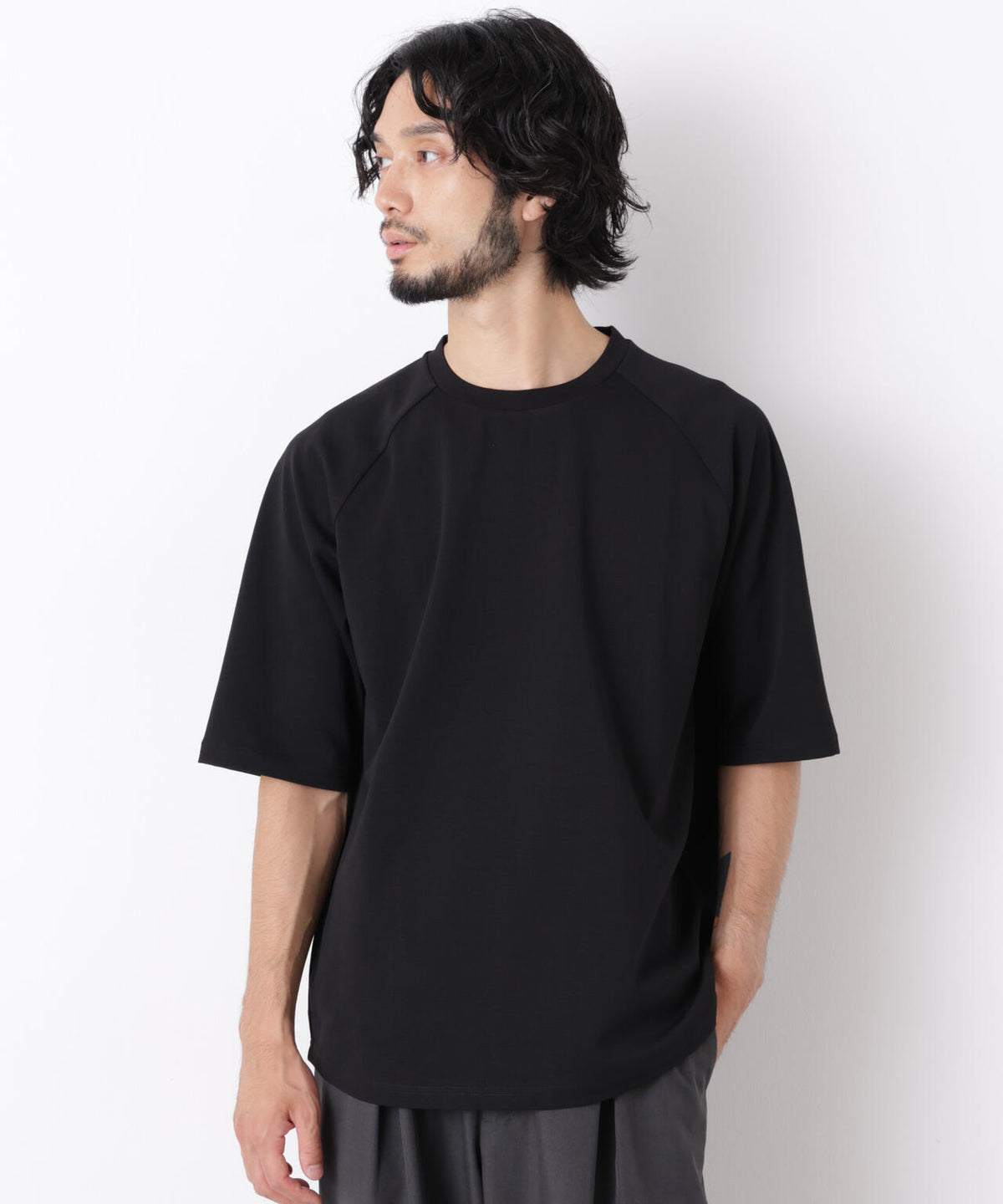 ビッグドレープTシャツ 半袖 6726224217