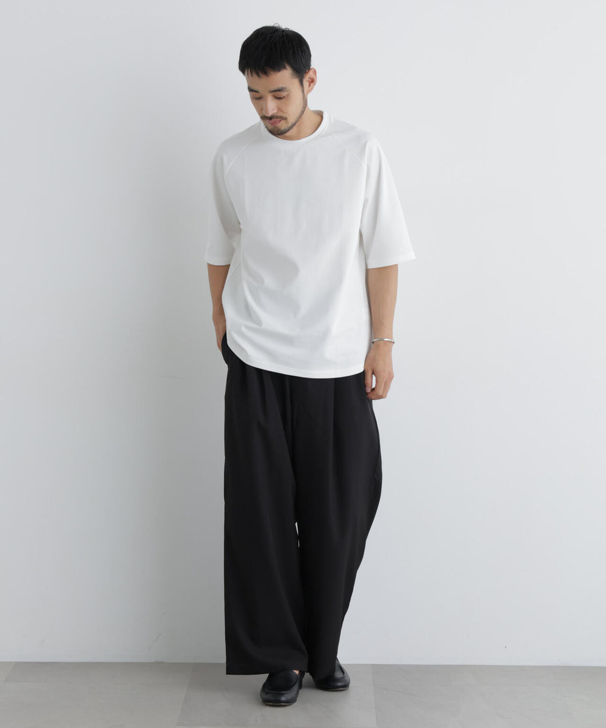 ビッグドレープTシャツ 半袖 6726224217